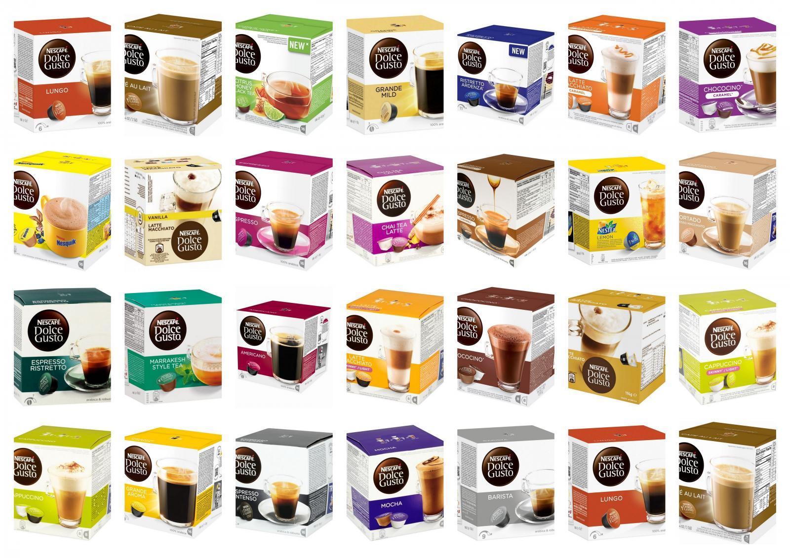 Capsules café Dolce Gusto (assortiment)