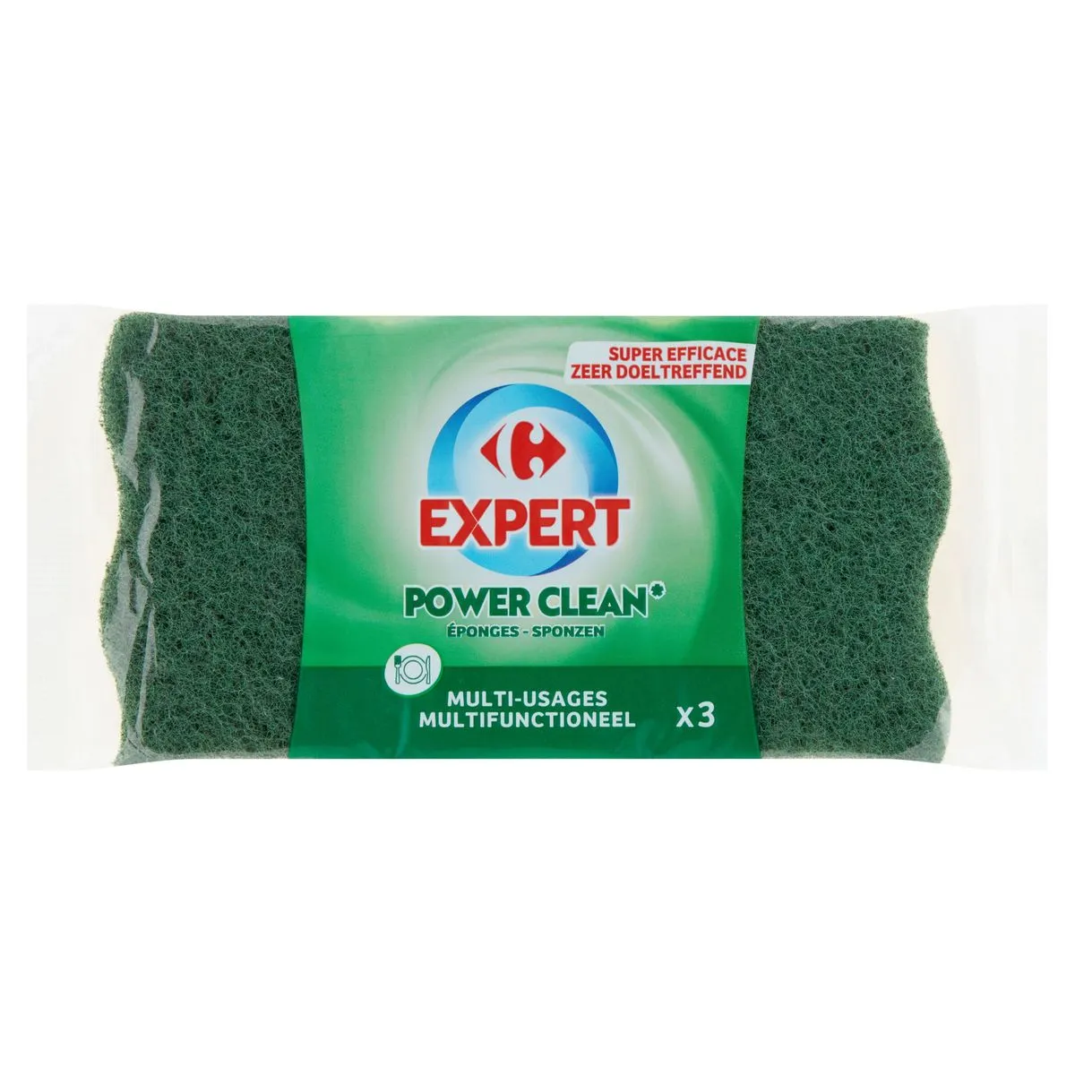 Carrefour Expert Power Clean éponges x3