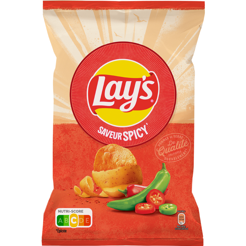 Chips saveur Spicy 130 g