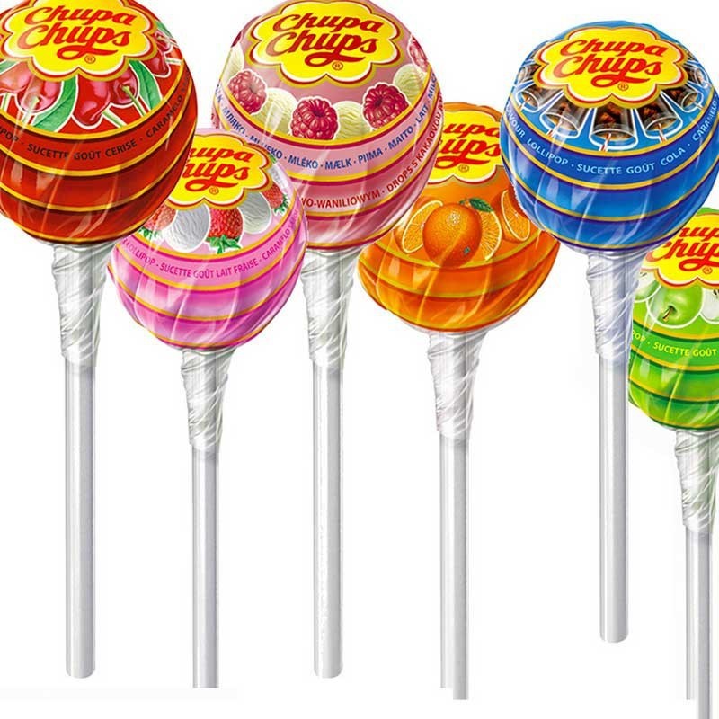Chupa Chups sucettes (bocal vrac)