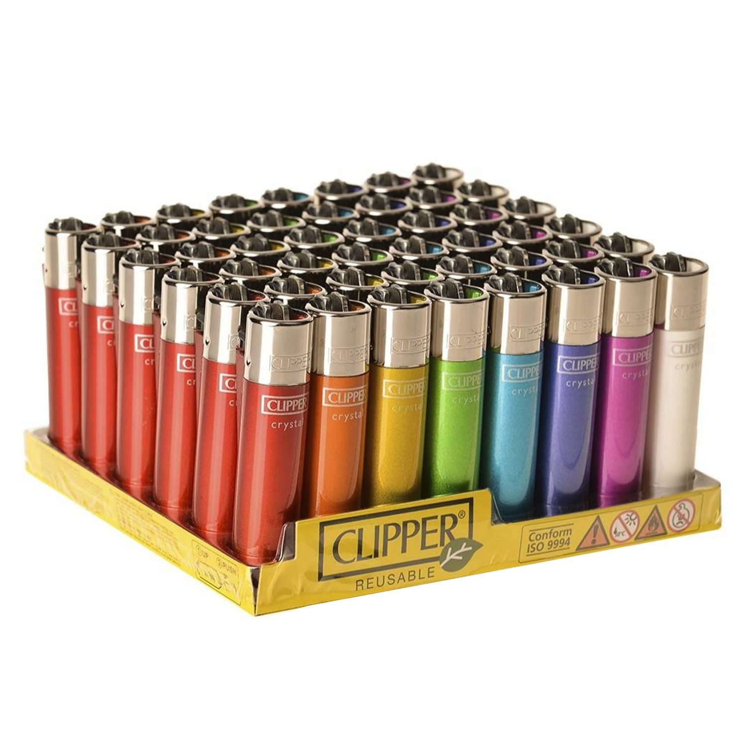 Clipper briquet rechargeable (assortis)