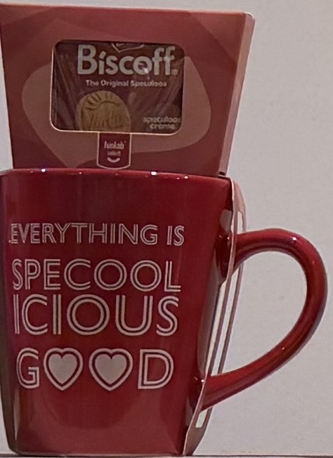Coffret mug "Everything is Specoolicious Good" + Biscoff (funlab)