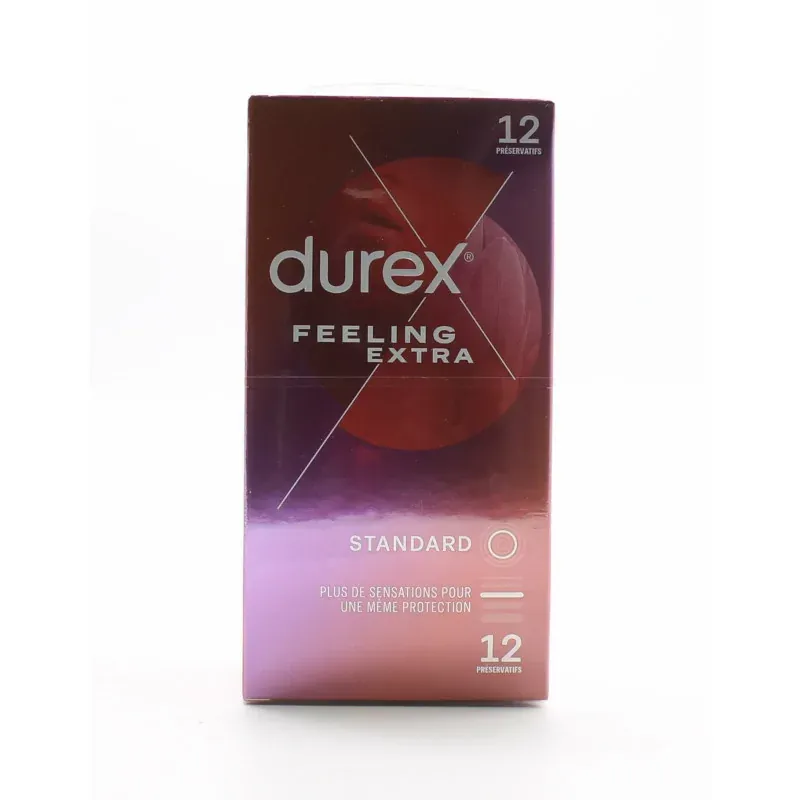 Durex Feeling Extra x12 (préservatifs)