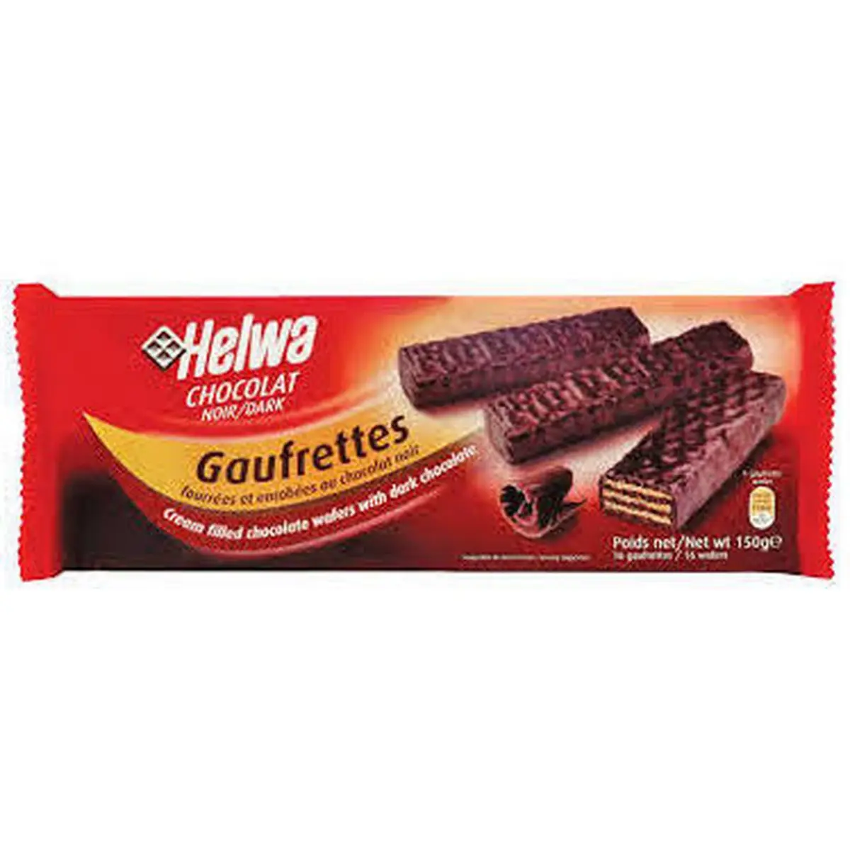 Gaufrette chocolat noir