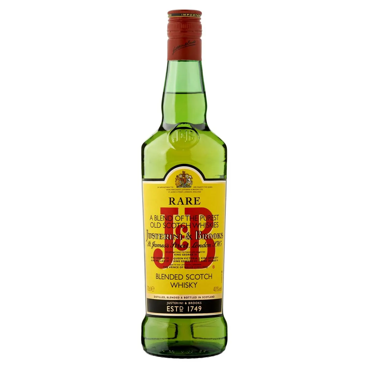 J&B Rare Old Scotch Whisky 70 cl