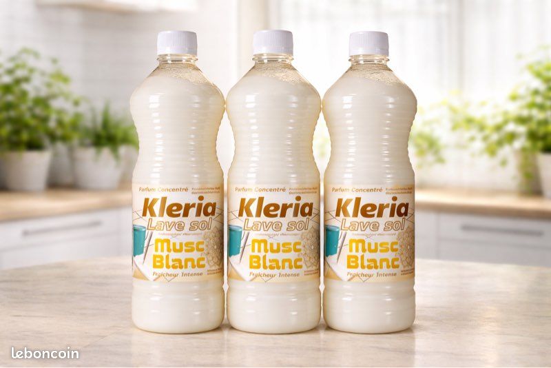 Kleria Musc Blanc adoucissant Maxi Format 120 lavages