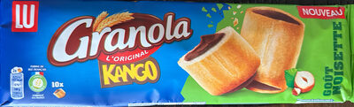 LU Granola Kango goût Noisette 10x