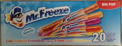 Mr Freeze bâtonnets glacés (lot de 20)