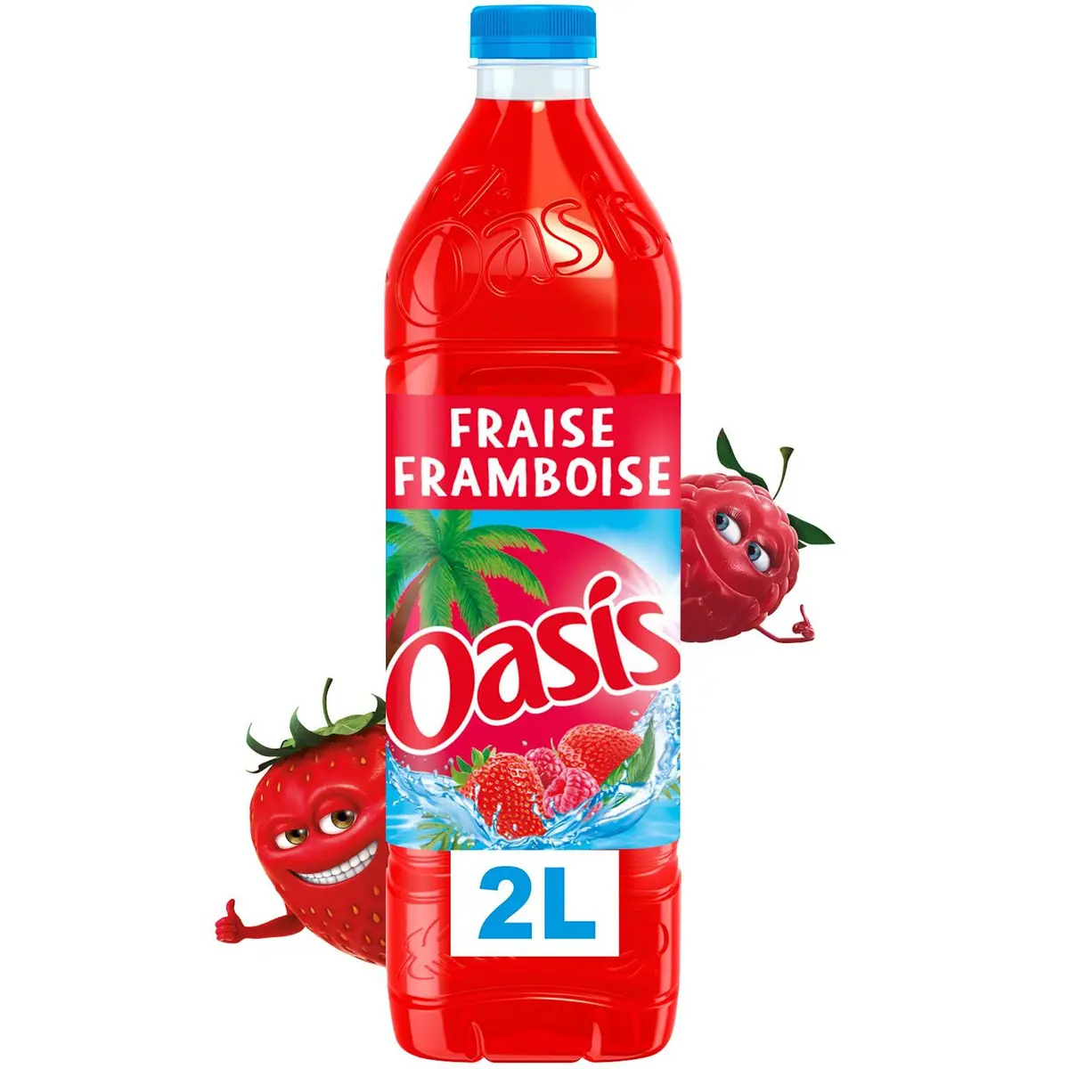 Oasis Fraise Framboise 2 L