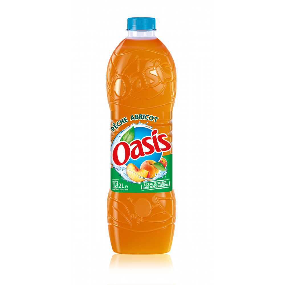 Oasis Pêche-Abricot 2 L