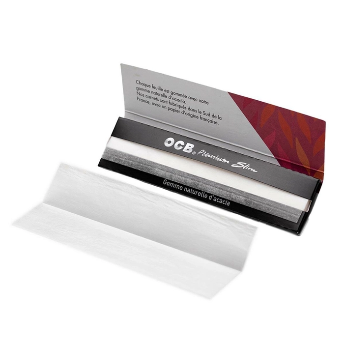 OCB Slim (papier à rouler, boîte noire)
