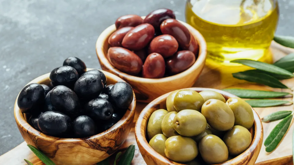 Olives (bocal, marque non identifiée)