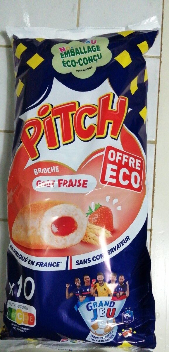 P'tit Brioché goût Fraise x8