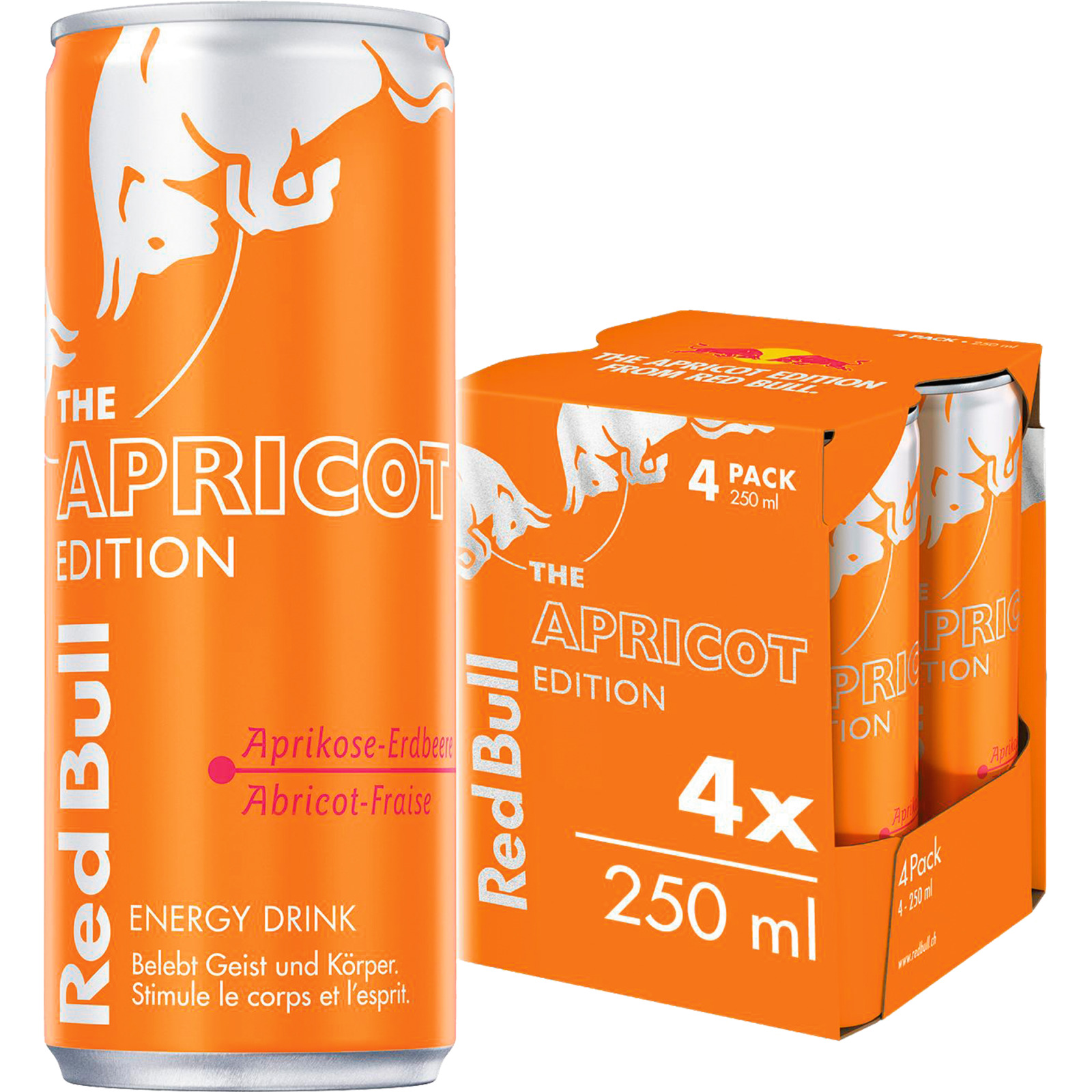 Red Bull The Apricot Edition (abricot-fraise) 25 cl