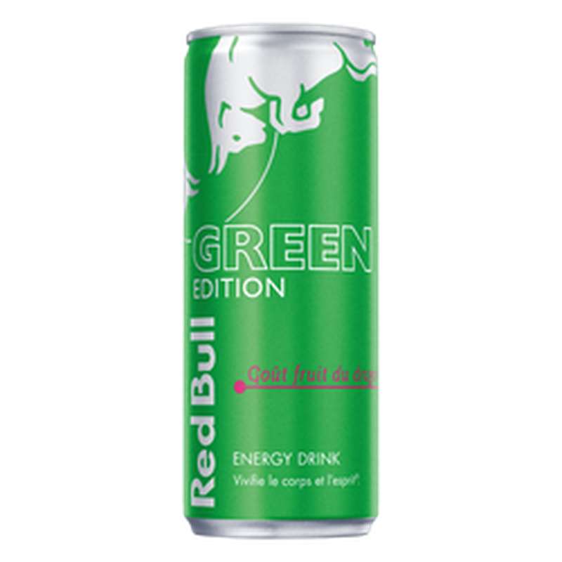 Red Bull The Green Edition (fruit du dragon) 25 cl