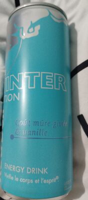 Red Bull The Ice Edition (mûre givrée & vanille) 25 cl