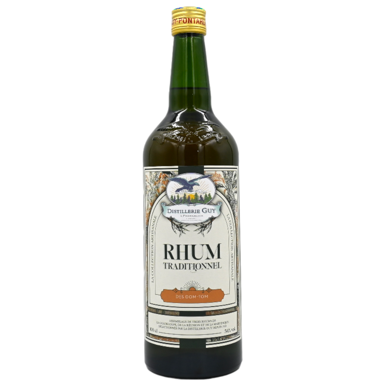 Rhum blanc traditionnel DOM 1 L