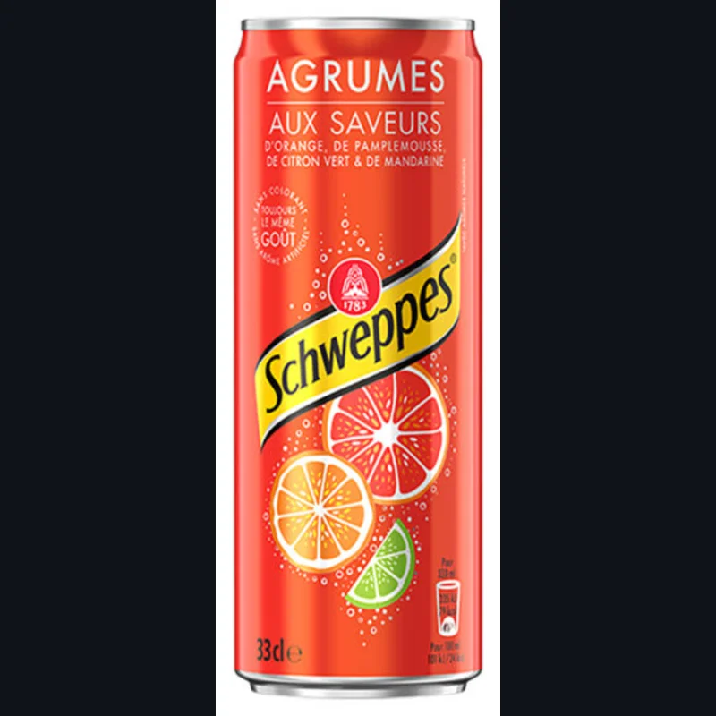 Schweppes Agrumes (canette)