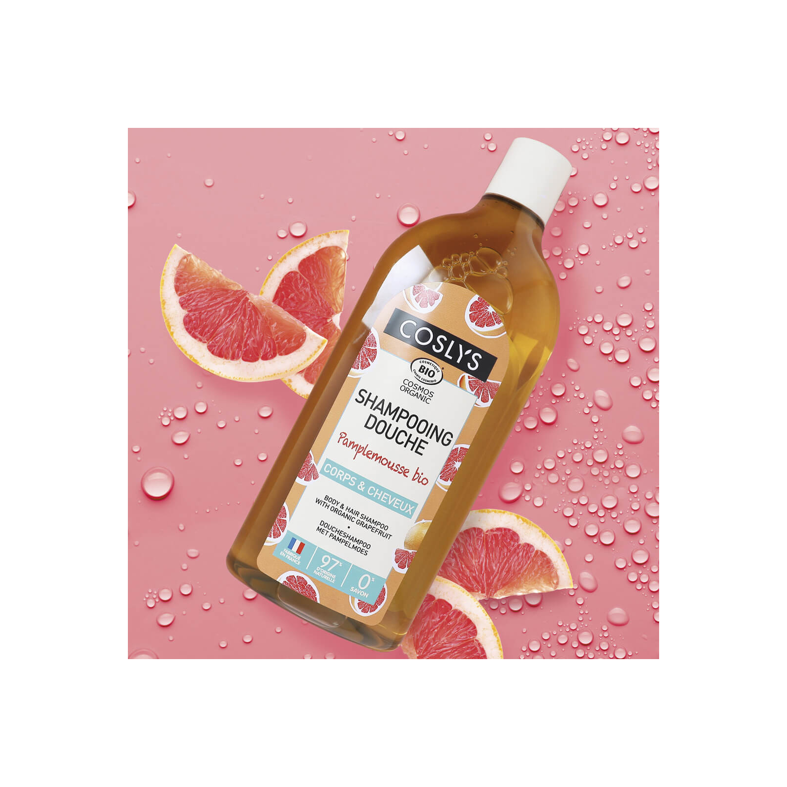 Simple shampooing gel douche pamplemousse