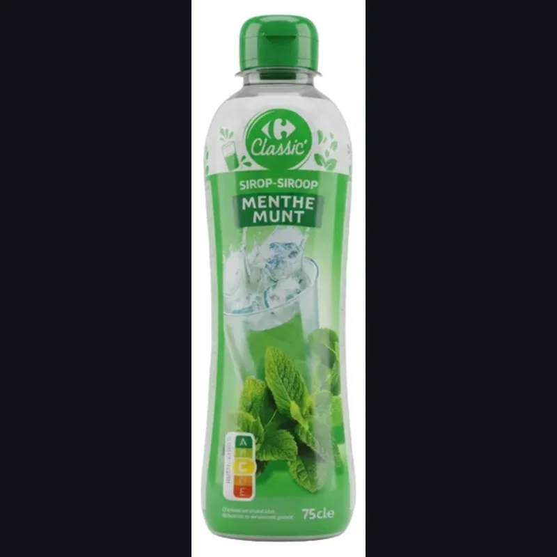 Sirop aromatisée Menthe