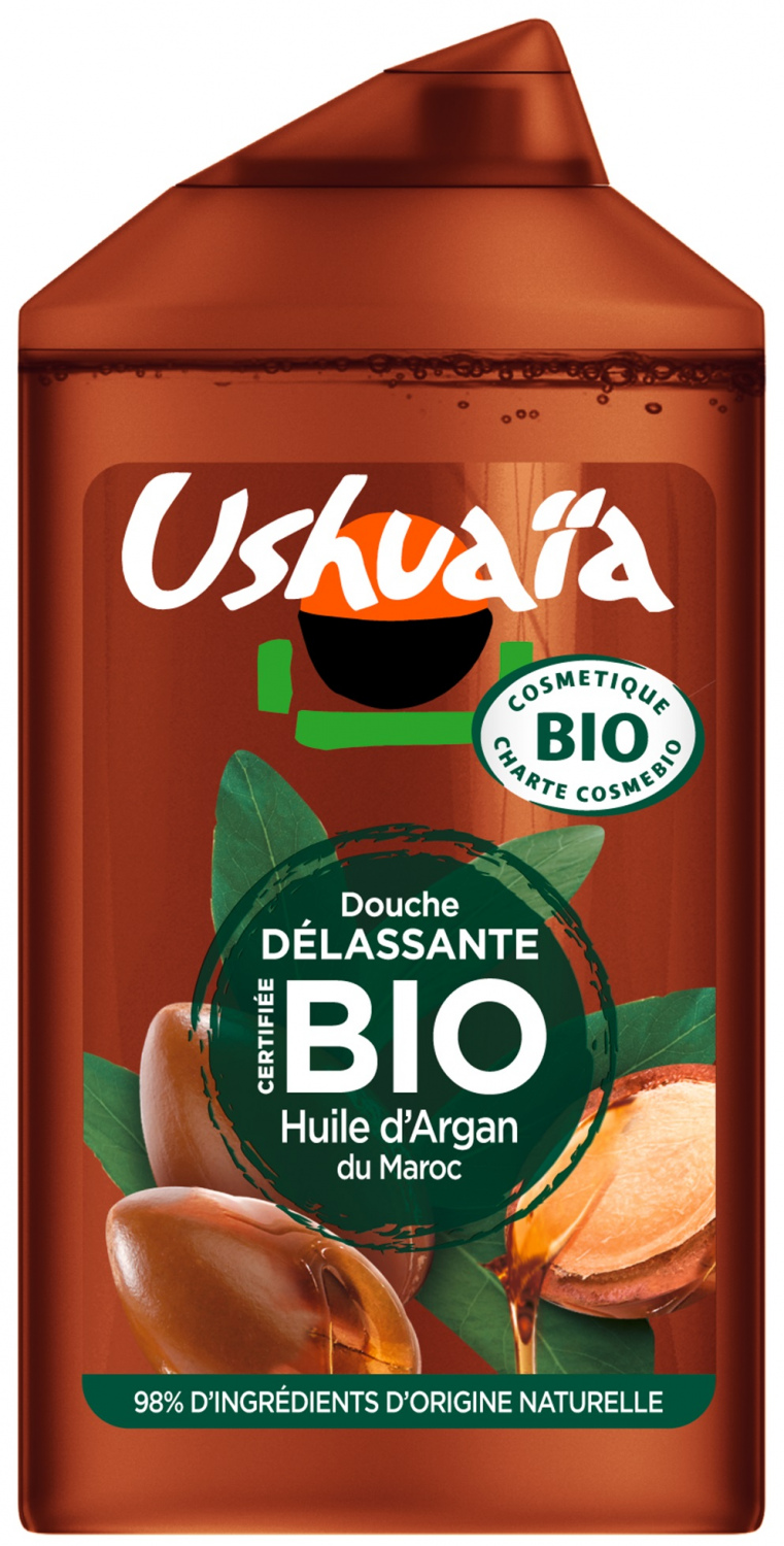 Ushuaïa gel douche Homme argan