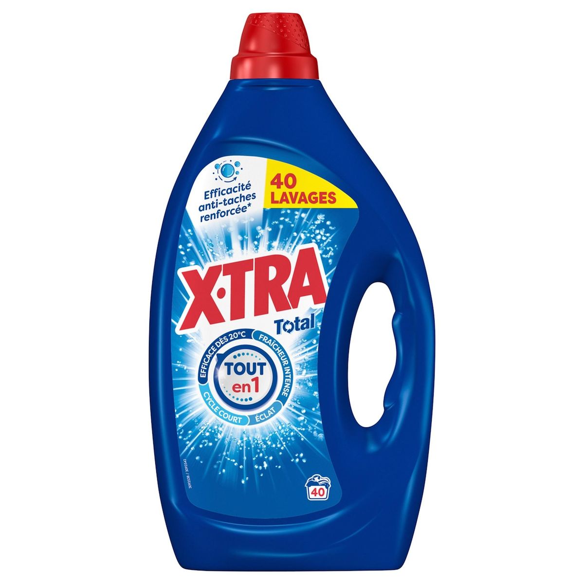 X-Tra Tout en 1 lessive liquide 40 lavages